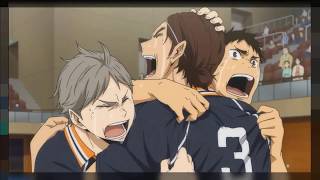 Karasuno vs Shiratorizawa Last Point  Haikyuu [upl. by Hurty]