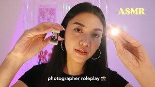 ASMR  Photographer roleplay but with light amp stapler  soft spoken bahasa melayu [upl. by Aimil]