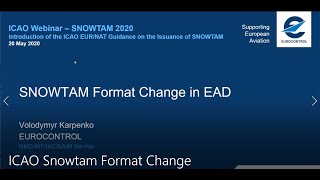 ICAO Snowtam Format Change [upl. by Leryt]