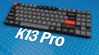 Keychron K13 Pro Review  Compact Keyboard With Numpad [upl. by Abehshtab941]