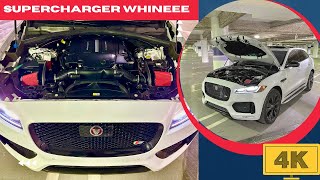 Jaguar F Pace S Mina Gallery Intake installation and POV [upl. by Airod]