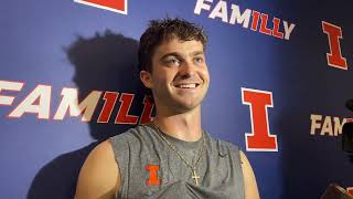 EIU week Illini QB Luke Altmyer [upl. by Drida]