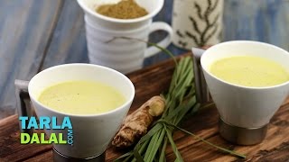 Minty Spicy Lemongrass Milk by Tarla Dalal [upl. by Anilef]