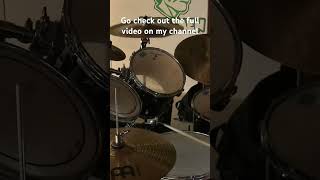 Undone The sweater song Weezer drum cover drumcover fyp [upl. by Fabio]