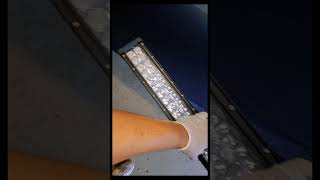 LED light bar install carpaint edit automobile [upl. by Berenice]