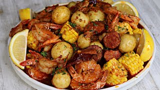 EASY Shrimp Boil Recipe [upl. by Maribelle148]