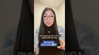 Get OFF the UCLA WAITLIST ✅😍 collegeadmissions collegeacceptance loci tips collegeapplications [upl. by Cini]