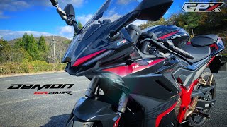 【GPX DEMON GR200R】最高にイカつい軽二輪と同じ時間を過ごしたら…ガチで欲しくなりました。 [upl. by Bronson445]