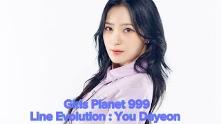 GP999 KGroup Line Evolution  You Dayeon [upl. by Nicodemus]