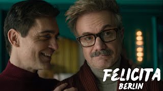 Berlín 2023 Happiness Felicita Lyrics Edit Pedro Alonso amp Tristan Ulloa  Netflix  Money Heist [upl. by Elahcim]