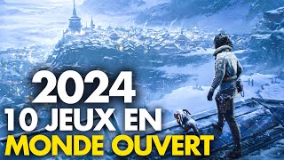 PS5 Xbox Series amp PC  Les 10 jeux en MONDE OUVERT les plus attendus en 2024 💥 [upl. by Ocramed]