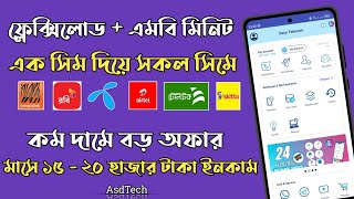 Flexiload App  Auto Recharge  Digital Flexiload  Easy Telecom  Sim Offer Business  MBMinute [upl. by Curhan]