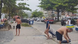 Olha o jeito que está a praia grande em Ubatuba SP faltando 5 dias para o réveillon [upl. by Le]