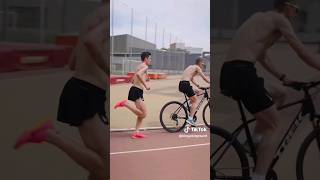 Jakob Ingebrigtsen Training for 1500m and 5000m in olympic 2024 shorts [upl. by Hildie350]