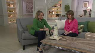 Belleek Floral Springtime Luminaire on QVC [upl. by Svoboda]