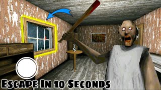 Escape in 10 Seconds from Granny Chapter 1 with Secret Glitch Game Definition Hindi Tips amp Tricks [upl. by Yettie]