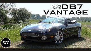 ASTON MARTIN DB7 VANTAGE VOLANTE  Test drive in top gear  SCC TV [upl. by Popper]