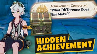 Hidden Achievement by Sitting  Enkanomiya Achievement [upl. by Chainey595]