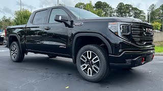 2025 GMC Sierra 1500 AT4 Walkaround Review And Features [upl. by Aynatan]