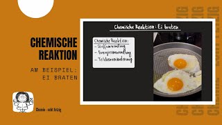 Chemische Reaktion  Eier braten  Chemie im Alltag [upl. by Ttam44]