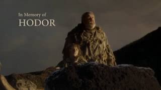 In Memory of Hodor  Hodor Tribute  Hold the door [upl. by Hermine]