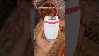 100 honest Philips Satinelle Epilator REVIEW 💥 Best Epilator for women 💅 shorts review [upl. by Fishman]