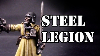 How to paint Steel Legion Imperial Guard [upl. by Omsare]