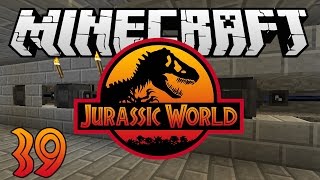 Minecraft Jurassic World  Ep 39  quotNew Rooms and Automatic Inscribersquot Rexxit Modpack [upl. by Nayrda]