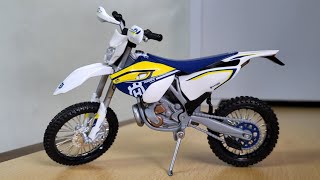 Unboxing Husqvarna FE 501 Dirt Bike Scale Model  Maisto 112 Diecast Model [upl. by Bellina]