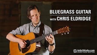 Announcing quotBluegrass Guitar with Chris Eldridgequot  ArtistWorks [upl. by Germayne]