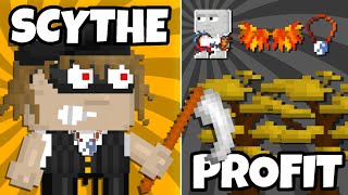 I TRIED To GACHA 50 HAND SCYTHE In HARVEST FESTIVAL PROFIT Growtopia [upl. by Everett192]