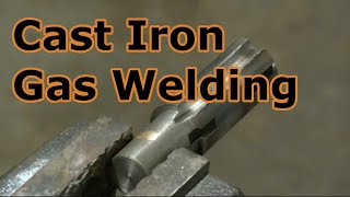 55 vs 99 Nickel Rod On Cast Iron Repair [upl. by Eded]