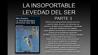 La Insoportable Levedad del Ser de Milán Kundera [upl. by Akcinehs]