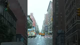 Lexington Ave Manhattan newyorkcity rainyday views [upl. by Ennayllek591]