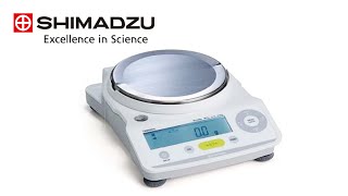 Shimadzu  Electronic Balances TXTXB [upl. by Septima]