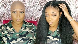 Bye Bye Got2B Glued  BaldStocking Cap Method  Step By Step  Flawless Lace Frontal Install [upl. by Gildus]