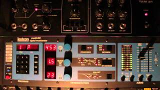 Gear Demo Lexicon Model 200 Digital Reverberator [upl. by Tove357]