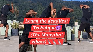 Learn the Most Deadly Elbow Techniques in Muay Thai [upl. by Geis]