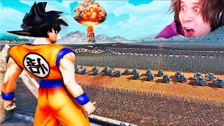 GOKU vs 100000 Unidades  Simulador de Batallas Epicas 2 [upl. by Aimerej]