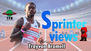 Trayvon Bromell vs Christian Coleman comparison [upl. by Milon]