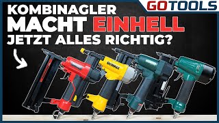 Einhell schlägt DeWalt Metabo und Prebena Druckluft Kombinagler im Vergleichstest Inkl Verlosung [upl. by Raf]