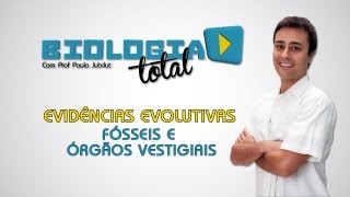 Evidências Evolutivas  Fósseis e Órgãos Vestigiais  Prof Paulo Jubilut [upl. by Nithsa]