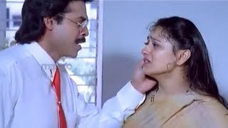 Intlo Illalu Vantintlo Priyuralu Movie Scenes  Soundarya adopting Vineethas child [upl. by Akiehsat946]