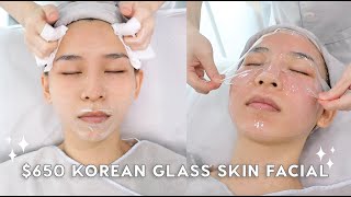 I Got a 650 Korean Glass Skin Facial [upl. by Alra160]