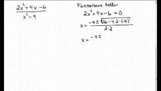 Faktorisering og forkorting av brøkuttrykk [upl. by Nylitsirk]