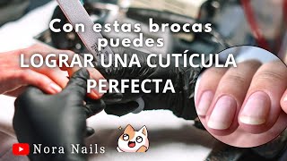 CON ESTAS BROCAS PUEDES LOGRAR UNA CUTICULA PERFECTA [upl. by Sybley]