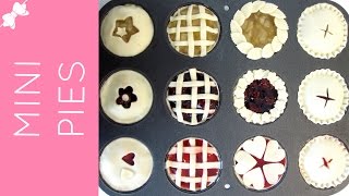 How To Make Easy Miniature Pies in a Cupcake Pan  Lindsay Ann Bakes [upl. by Carolina694]