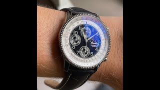 Breitling Navitimer Montbrilliant Olympus  review [upl. by Edlitam]