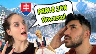 SARA PARLA PER 24 ORE SOLO SLOVACCO 😱 [upl. by Standing]