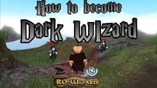 How To Become DARK WIZARD RoWizard [upl. by Spillihp]